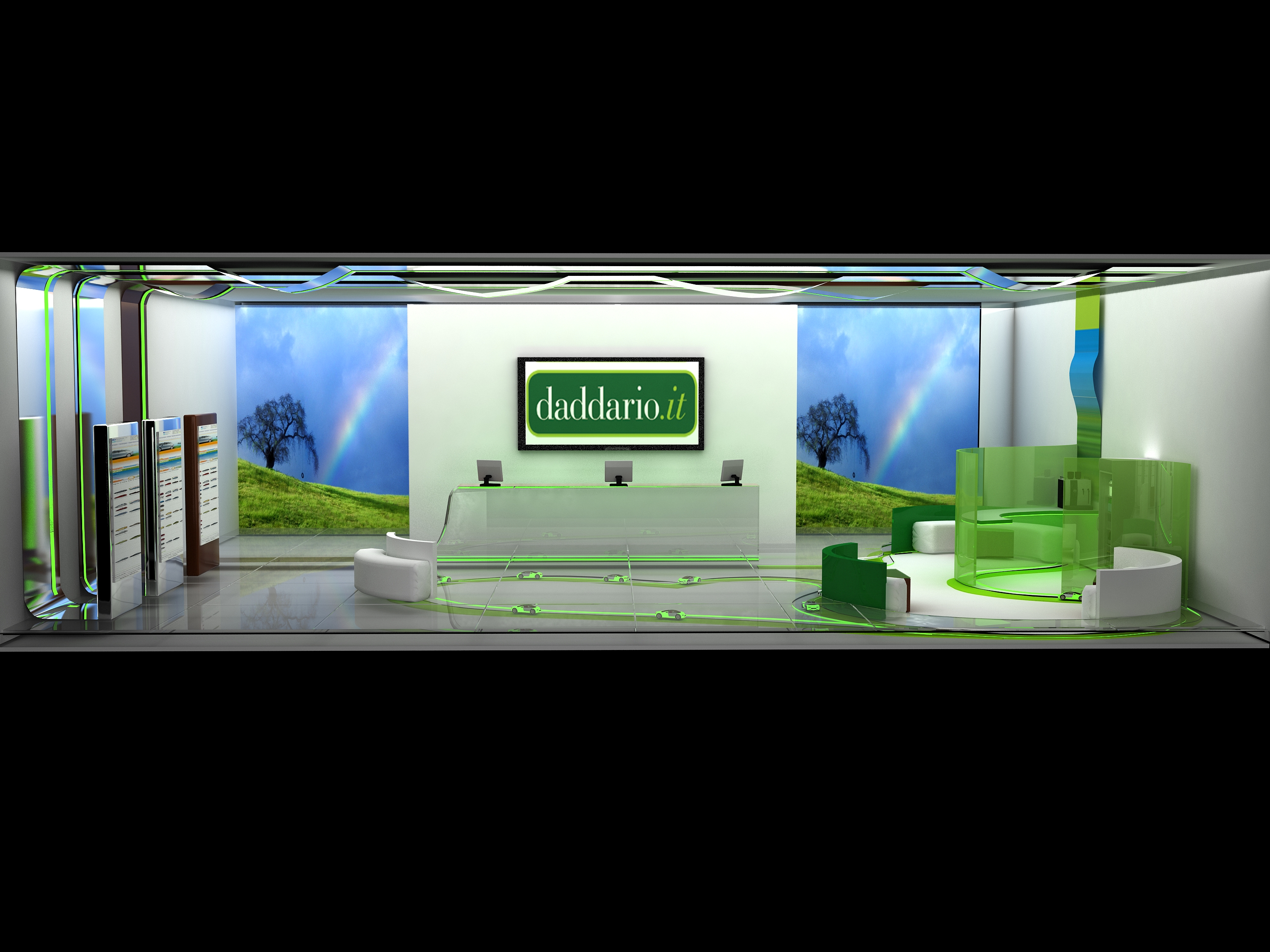 концепт для автосалона