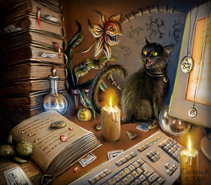 Алтарь современной ведьмы