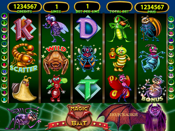 Интерфейс игры"Ночные тени"