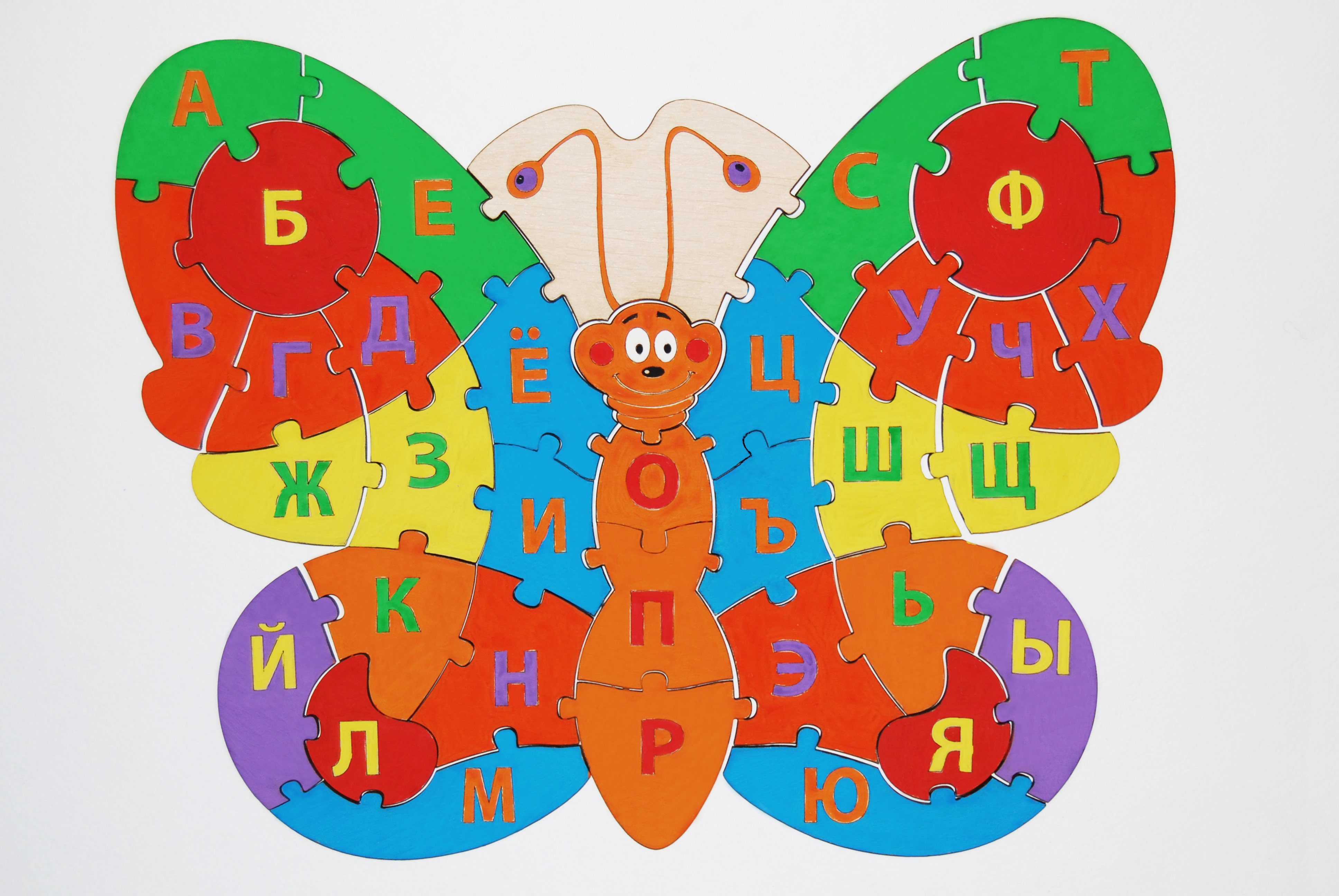 Разработка пазла для компании Кро-ко "Бабочка"