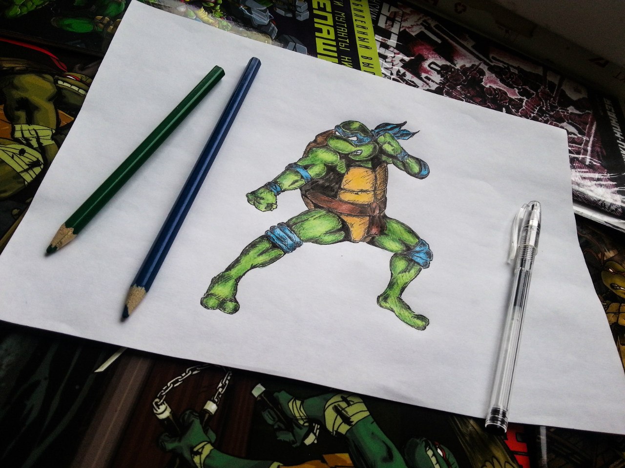 LEONARDO (TMNT Tournament Fighters from NES)