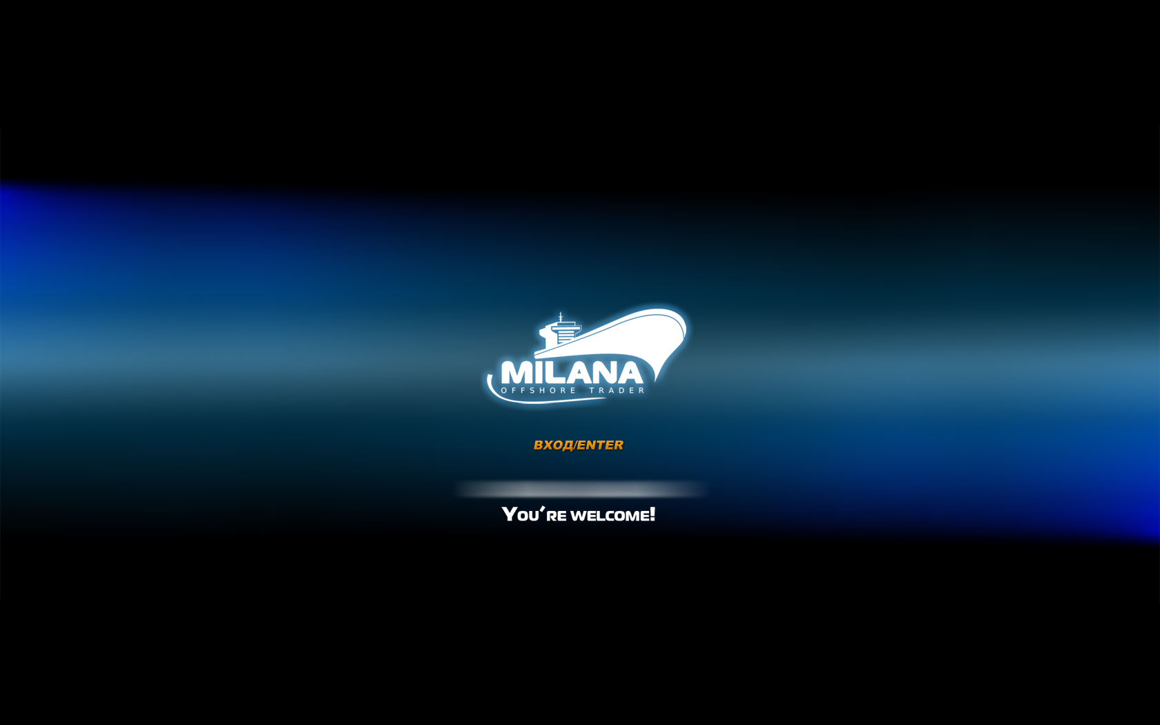 Flash Intro для "Milana Offshore Co."