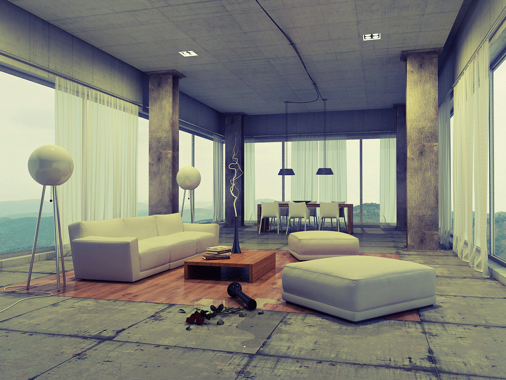 интерьер в стиле Лофт