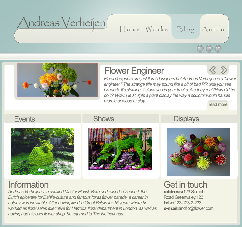 Дизайн сайта