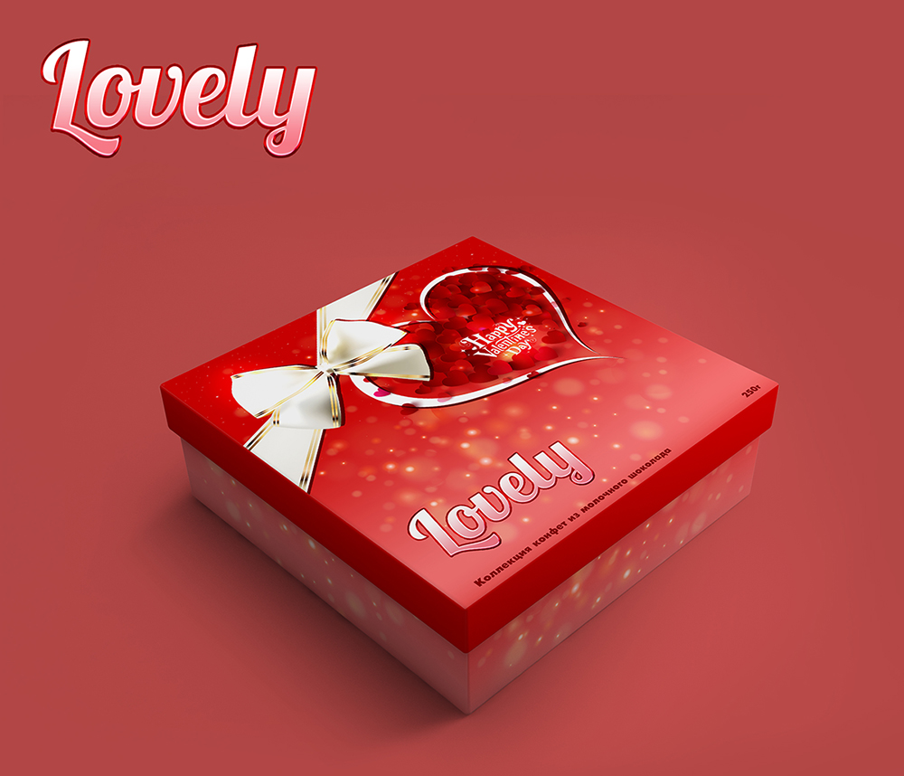 Коробка конфет "Lovely"
