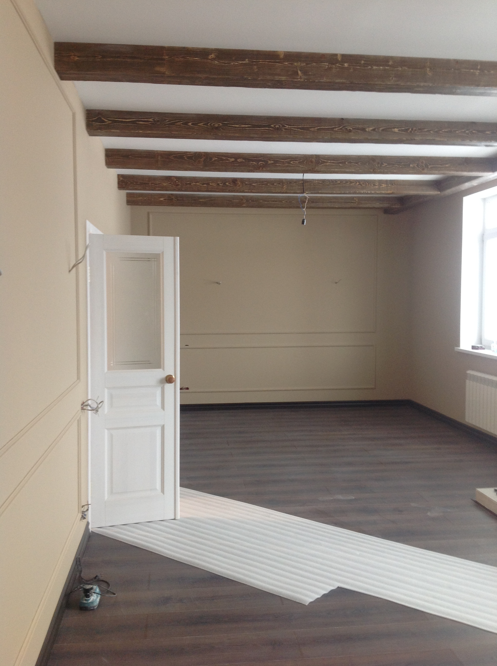 процесс ремонтных работ дом кп мечта