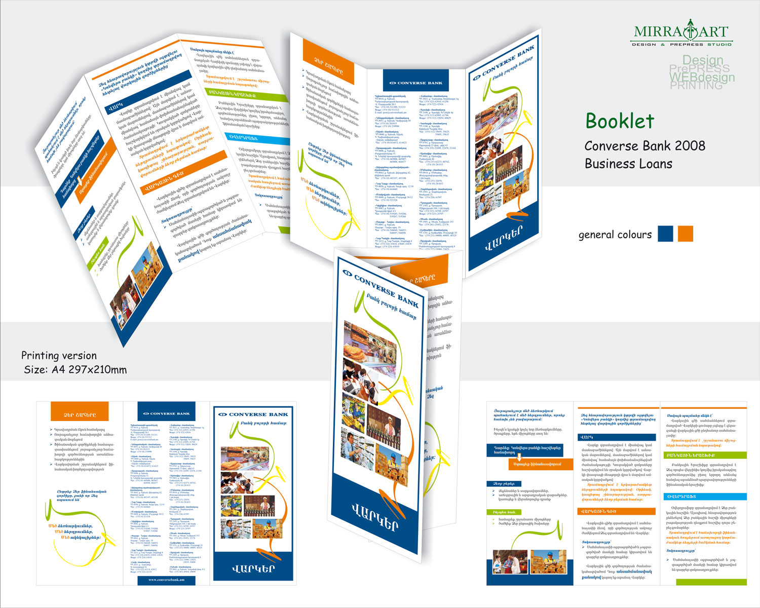 Booklet Converse Bank 2008