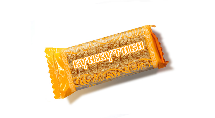 Дизайн упаковки кунжутных конфет