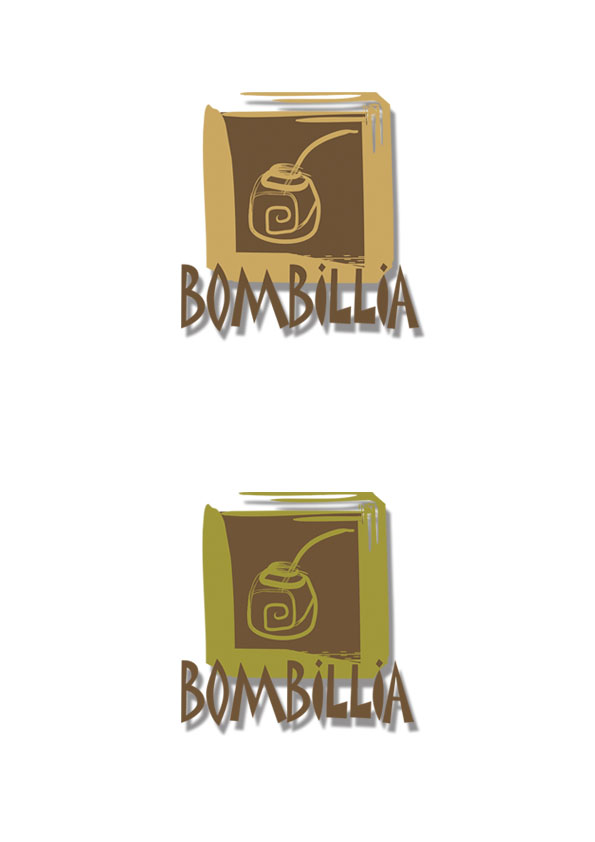 Лого для кафе-чайной "Бомбилья"