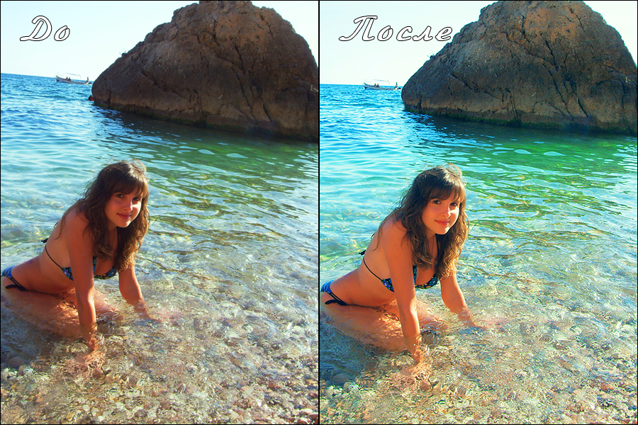 Колоризация, ретушь