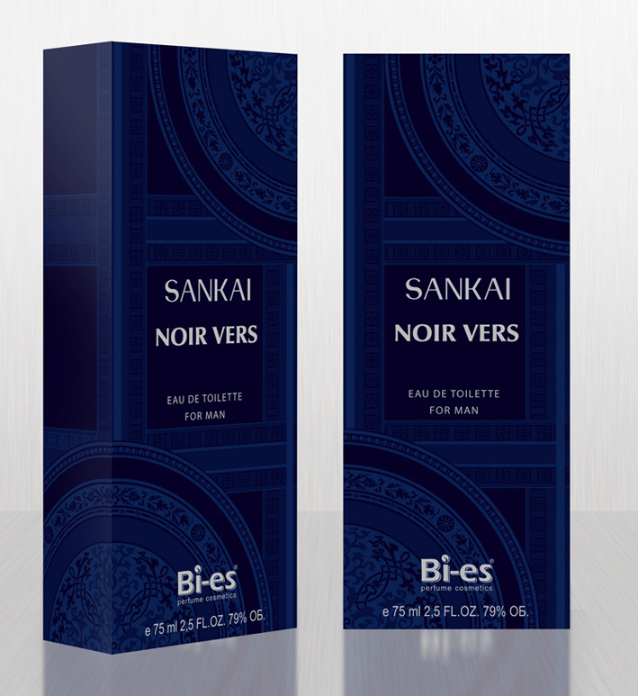 разработка упаковки мужской т.в. Noir Verse