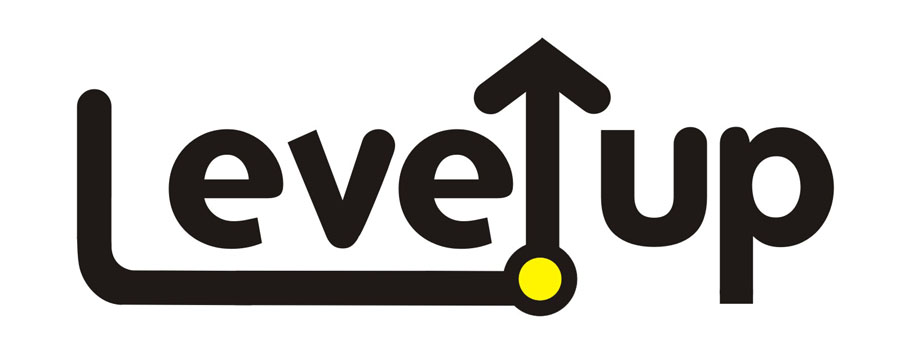 Логотип для танцевальной студии "Level Up" (2 вариант)
