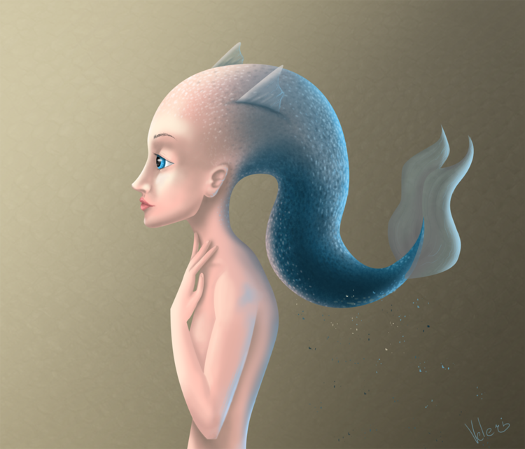 Прическа "хвост"