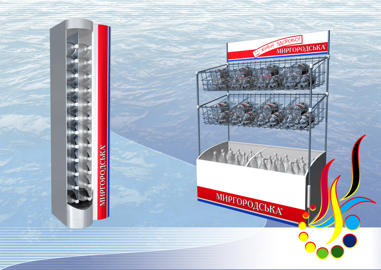 Выставочные стенды для "Миргородская"