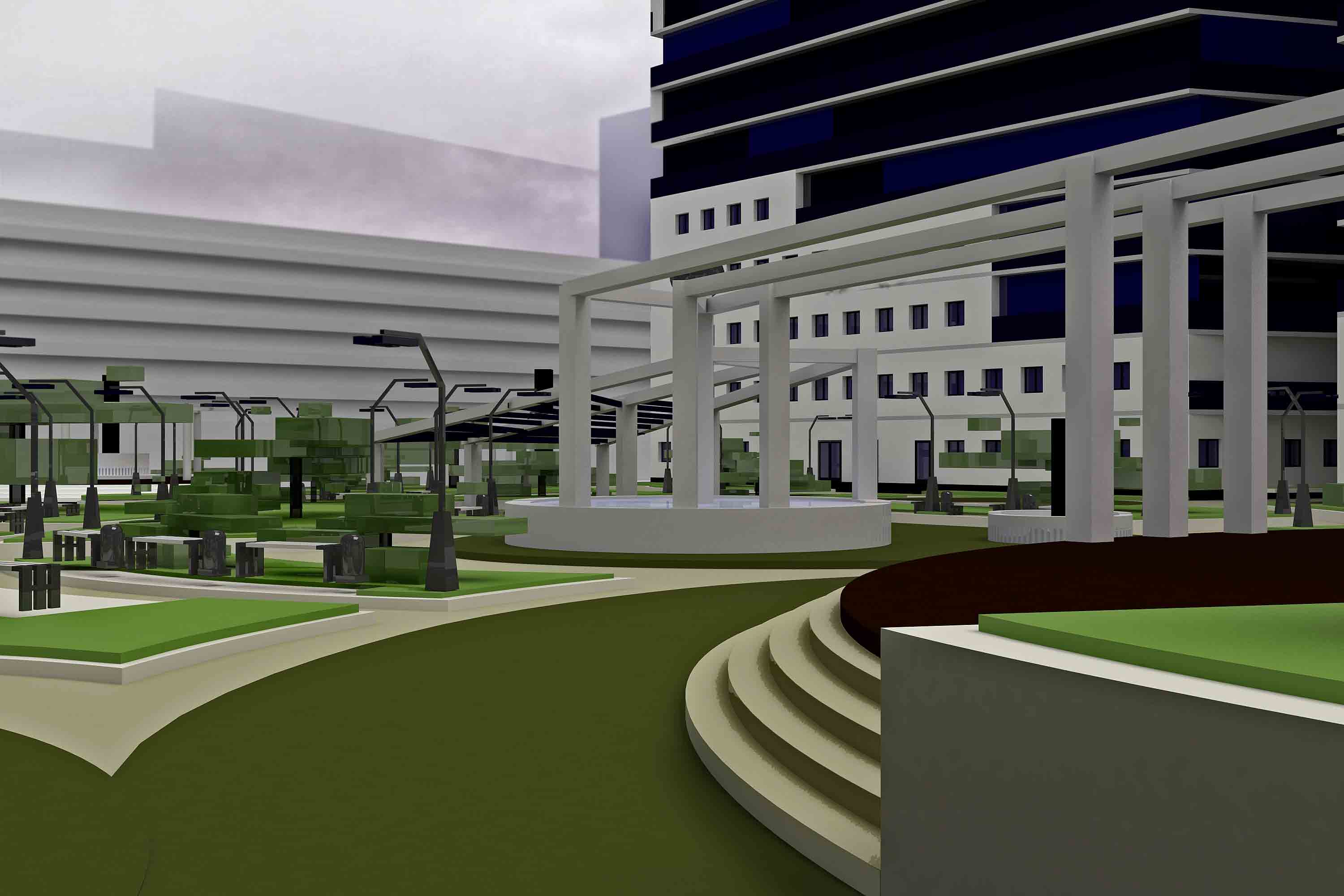 Благоустройство площади