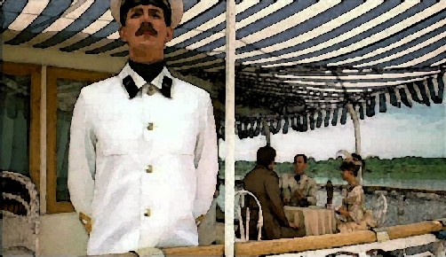 Кадр из рекламного ролика "Сибирская корона"