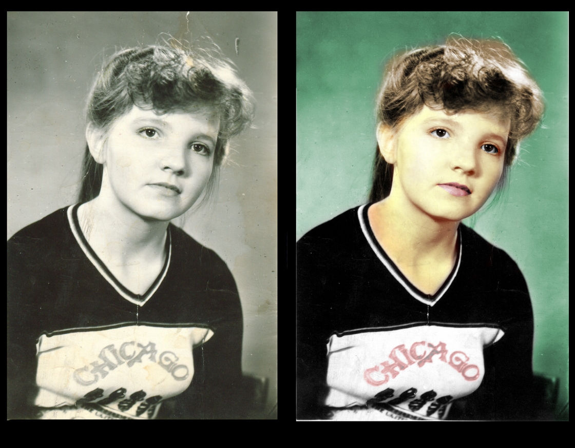 Из Черно-болого фото в цветное_2