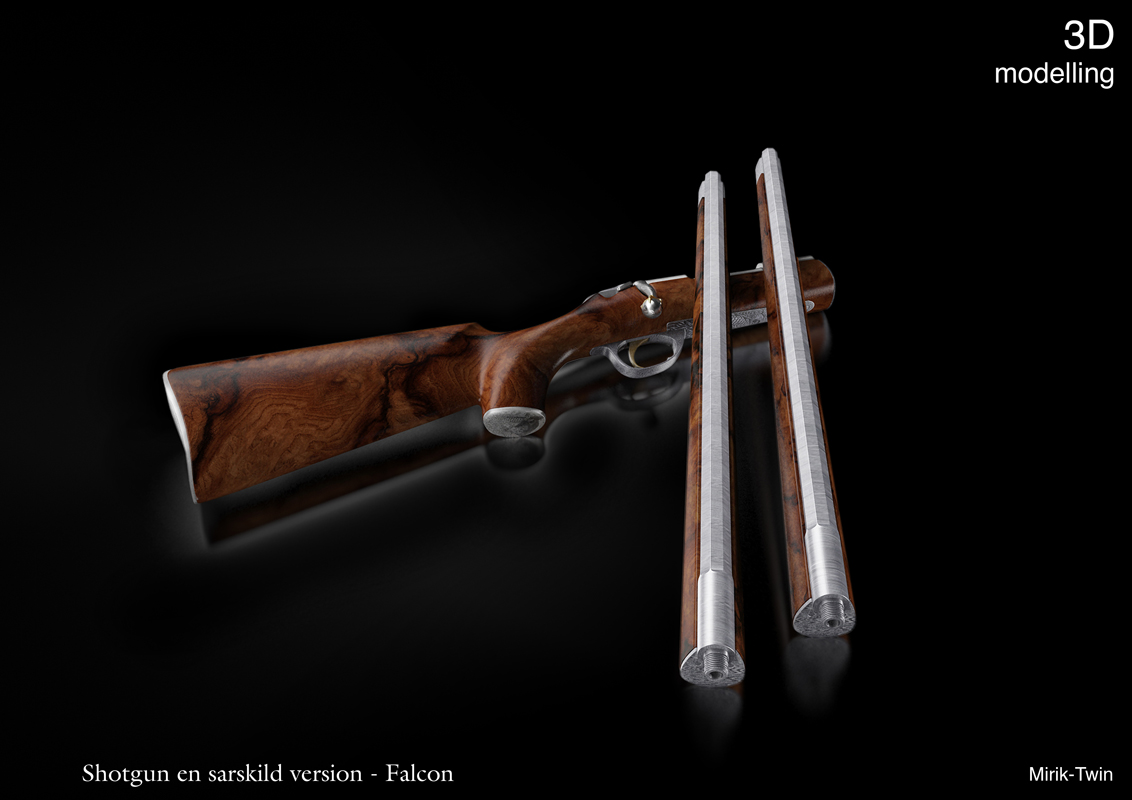 Модель ружья