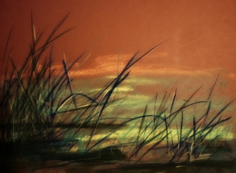 "Закат на Волге".