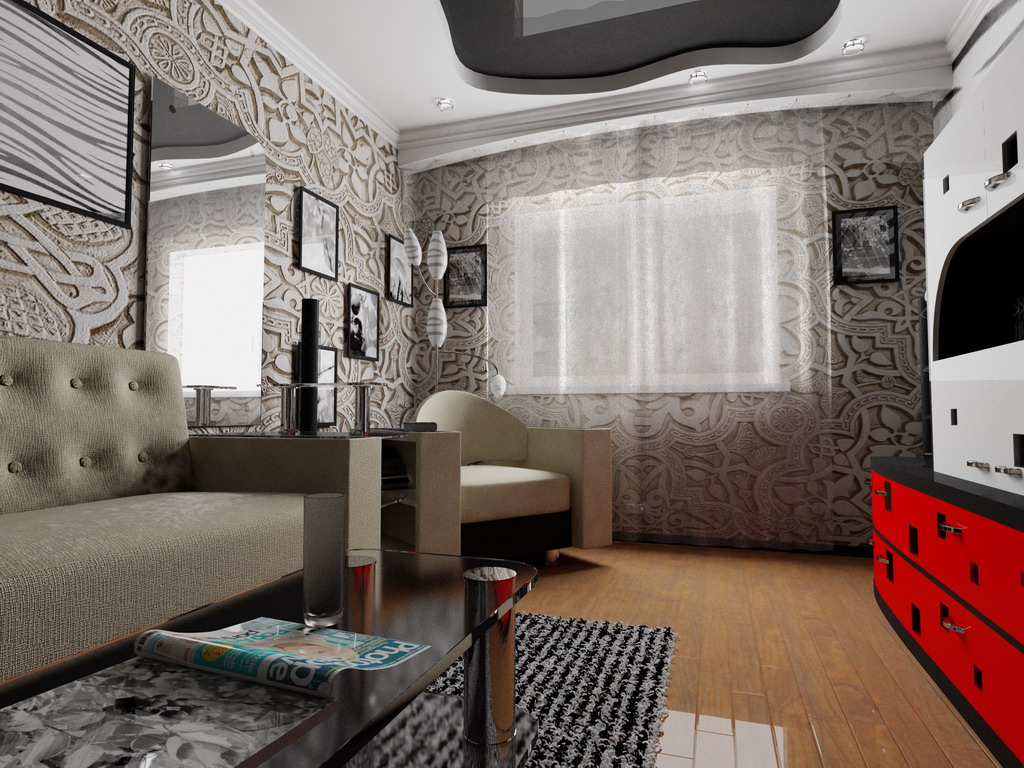 Стенка "Русские высотки" (ракурс 1)