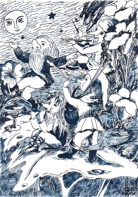 Гномы музыканты