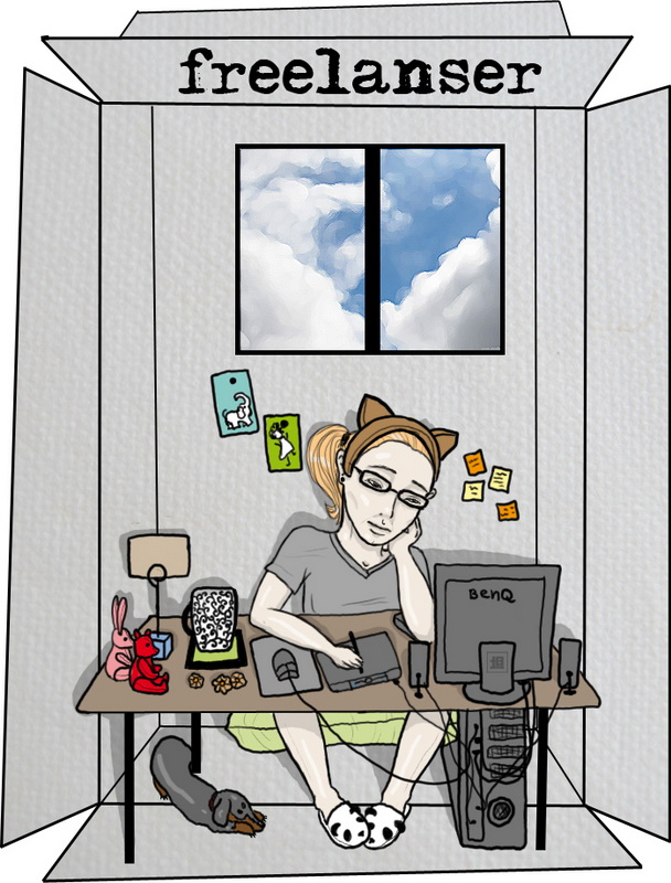 фрилансер,  2008 г.