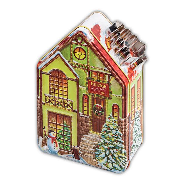 Новогодняя жестяная упаковка "Hilltop"