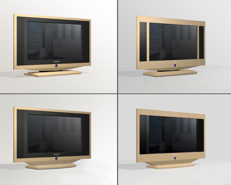 LCD 26"  в корпусе из дерева (2007г.)