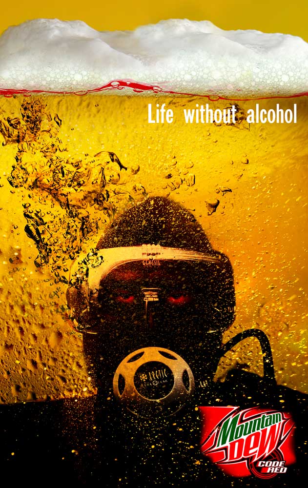 Постер акции за снижение потребления пива