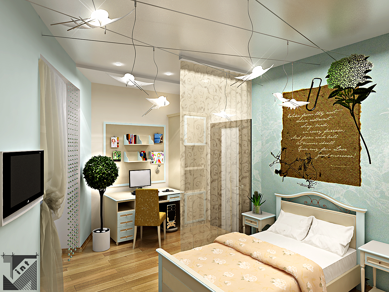 Комната девочки