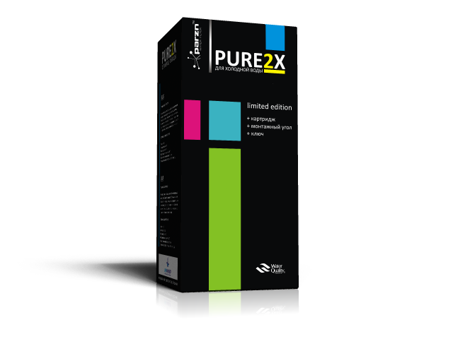 Дизайн упаковки для Parzn water filter