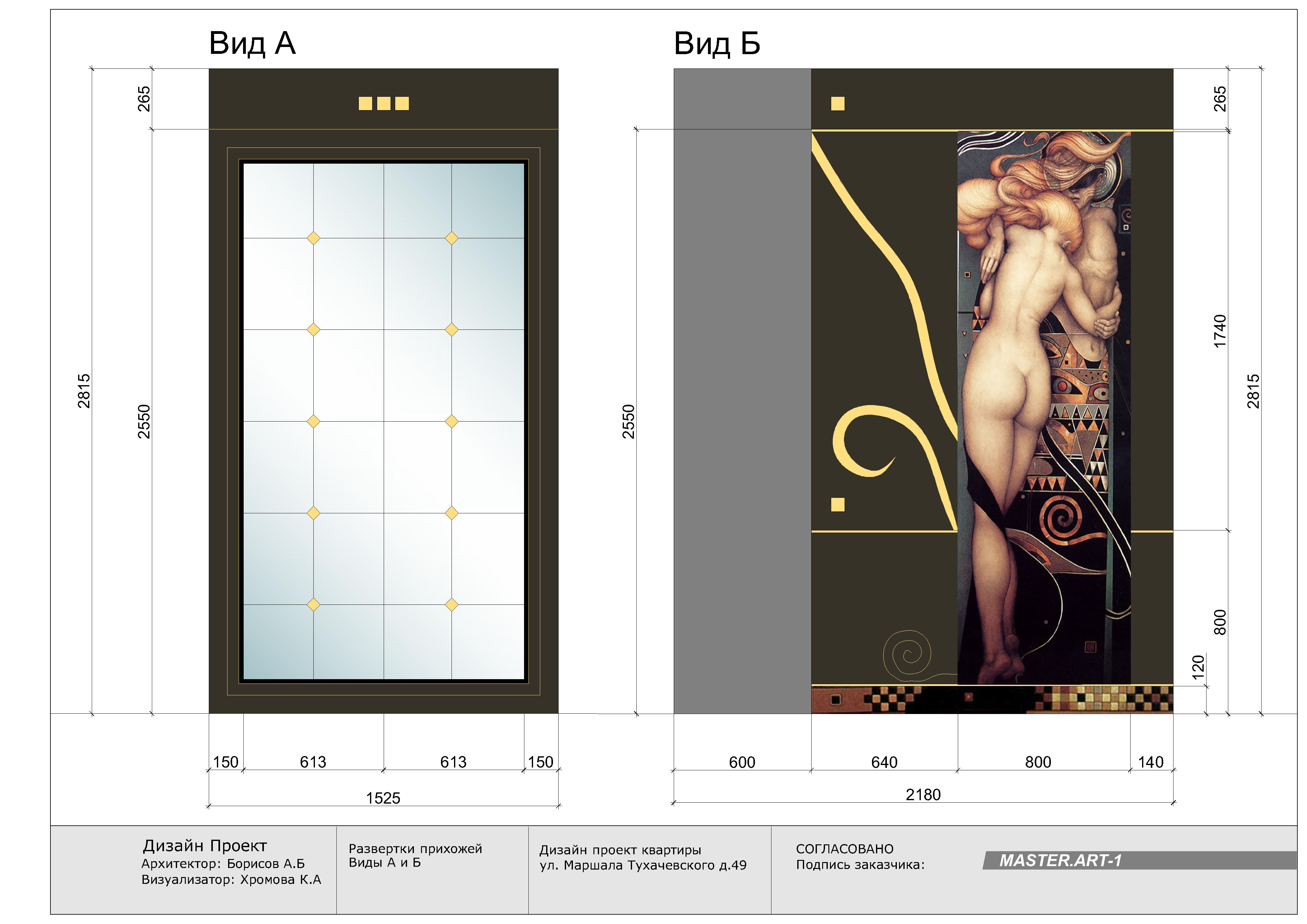 квартира в стиле Климта