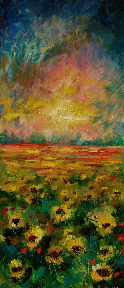 Подсолнухи