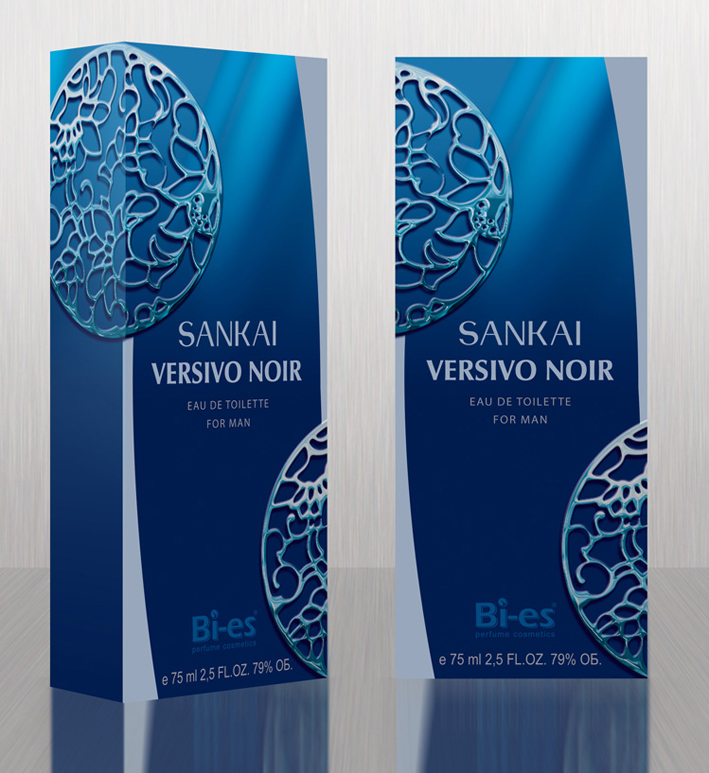 разработка упаковки мужской т.в. Noir Verse 2