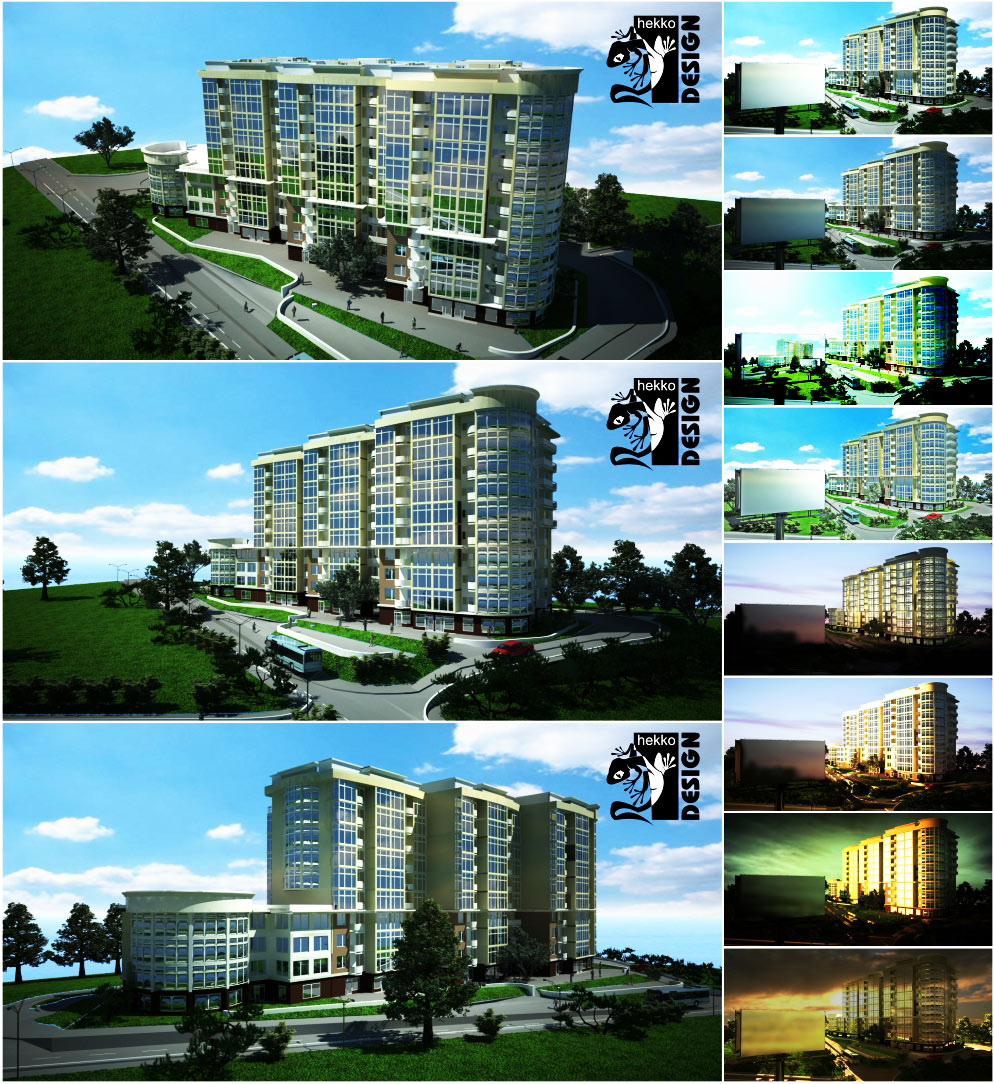 визуалка ЖК "Янтарный"