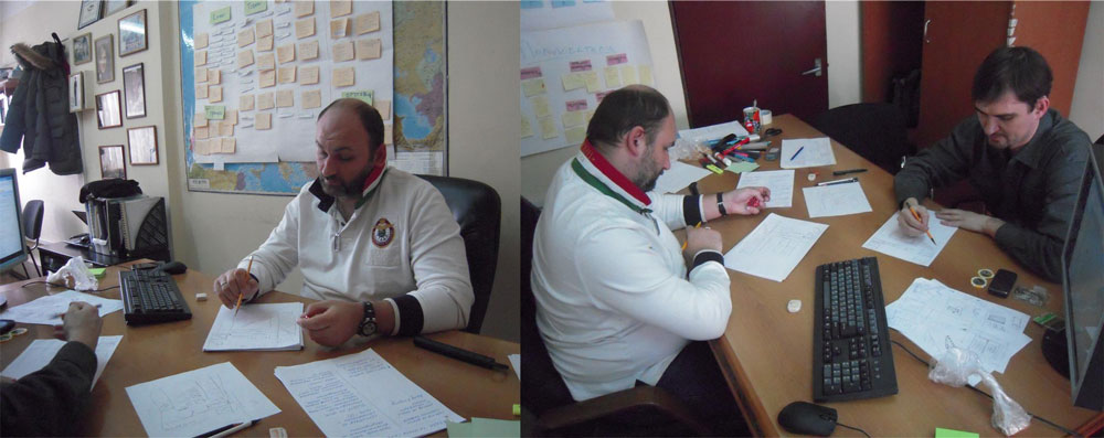 Бильярд > Эскизы экранов