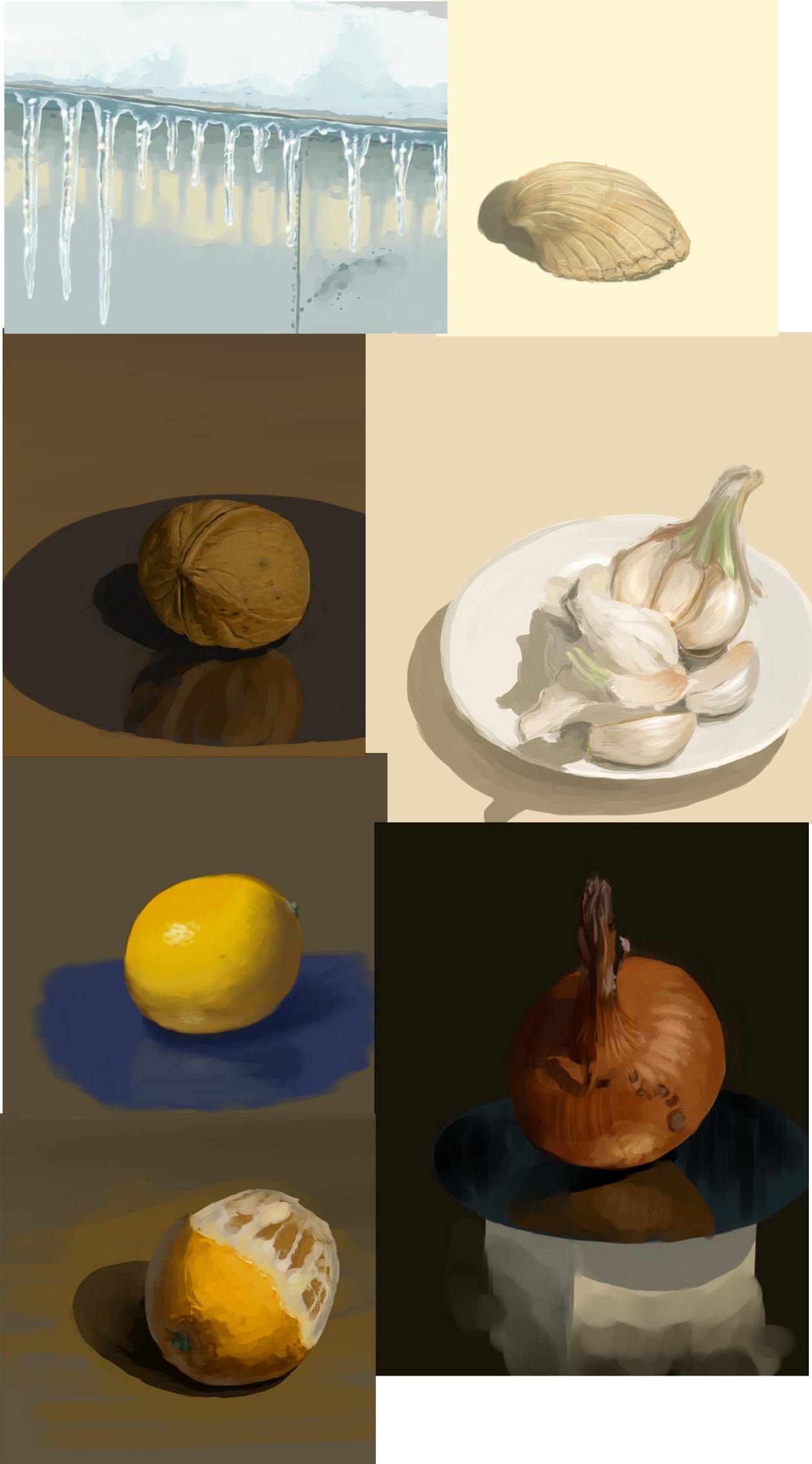 Натурные зарисовки