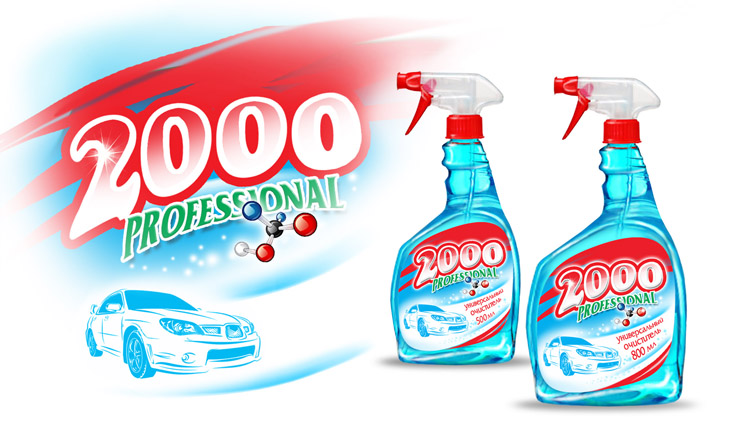 Этикетка "Универсальный очиститель" 2