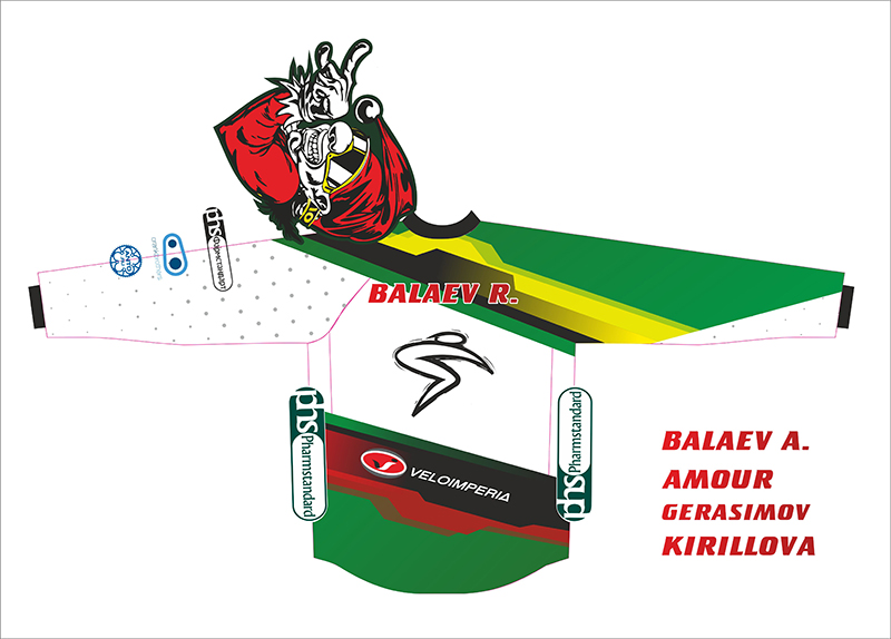 утвержденный макет для команды по mountain bike