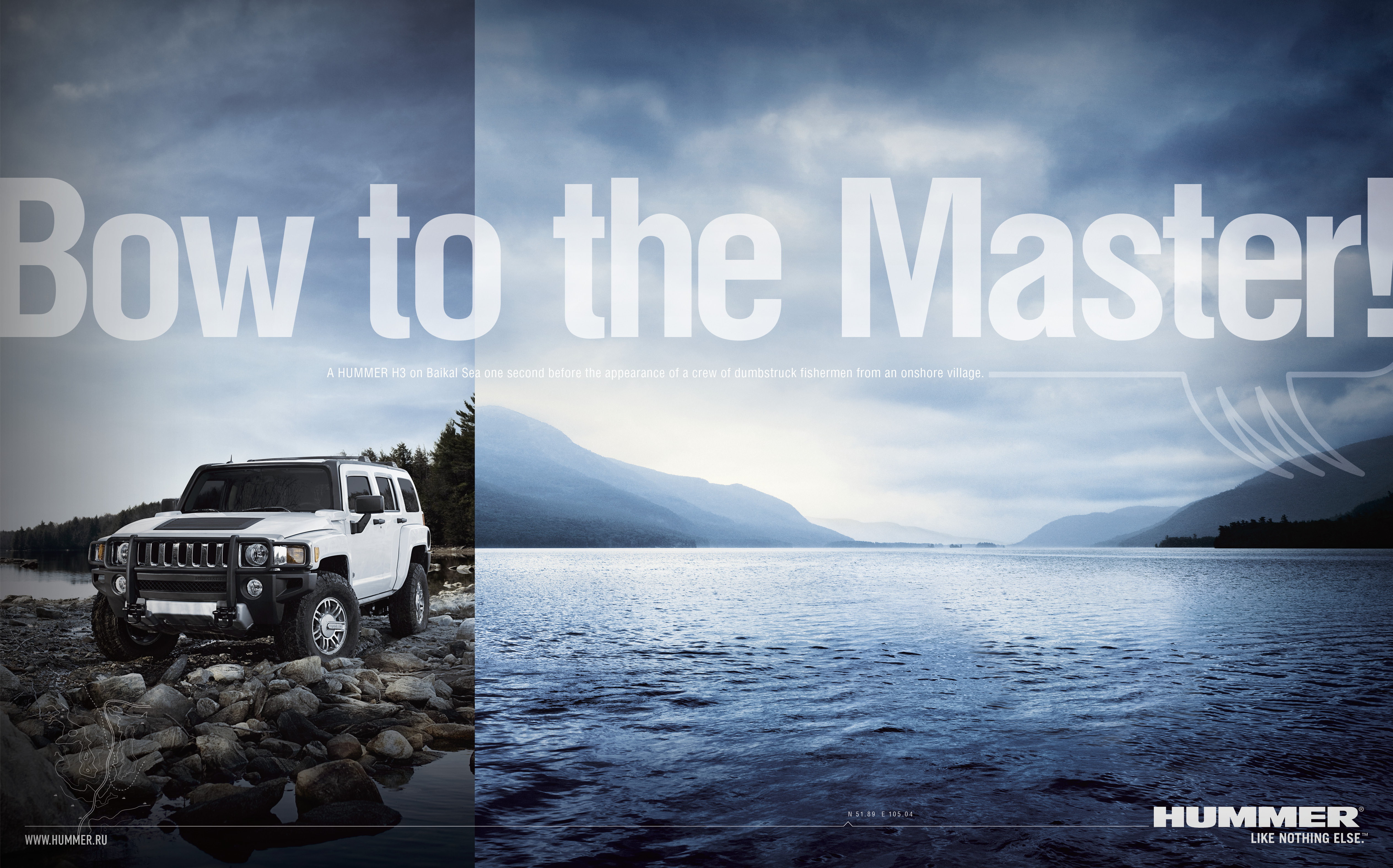 Hummer. Макет в прессу