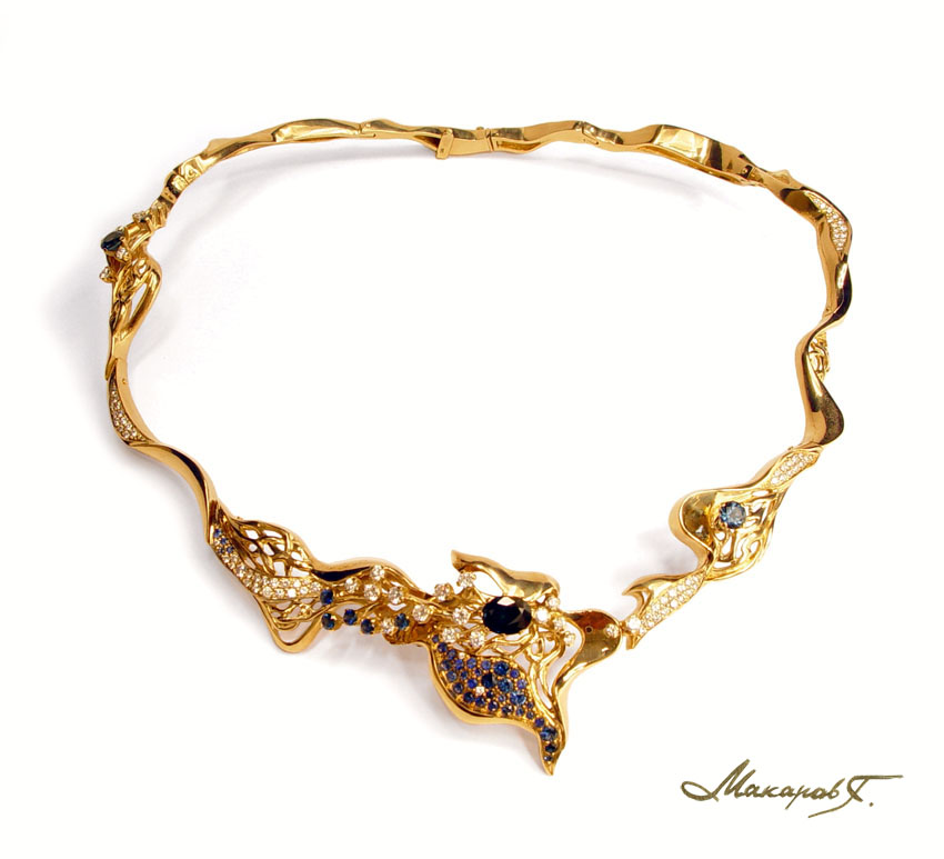 колье "Течение"