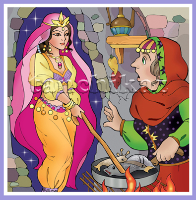 "1000 и 1 ночь" Иллюстрация для детей