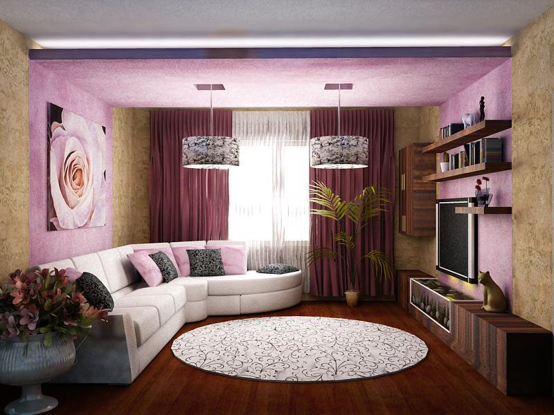 гостиная в квартире