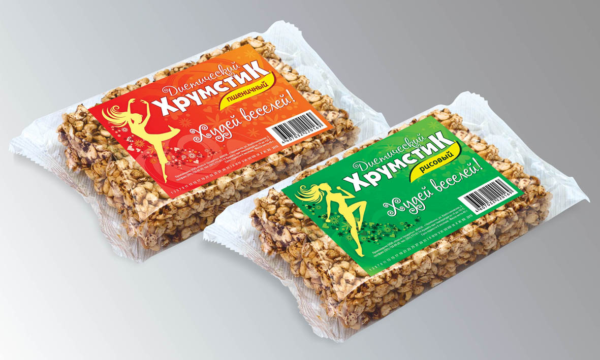 этикетки для компании "Новые продукты"