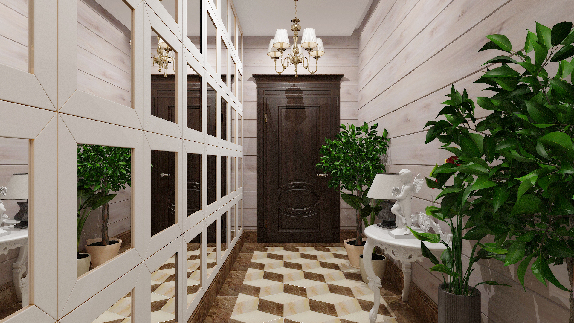 Холл. Дом в Комарово.