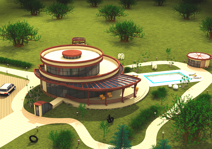 загородный дом