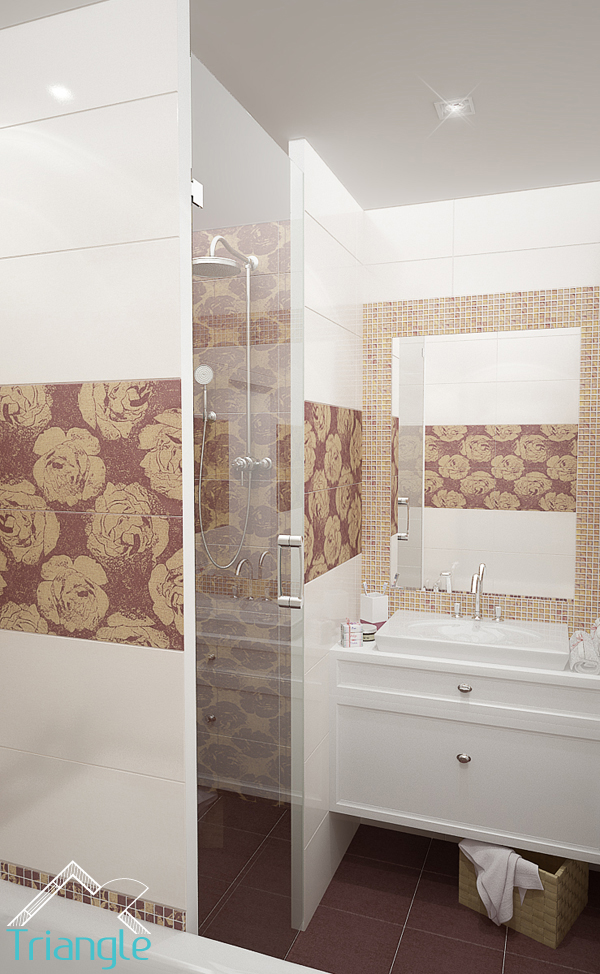 Санузел (White and Roses) 1