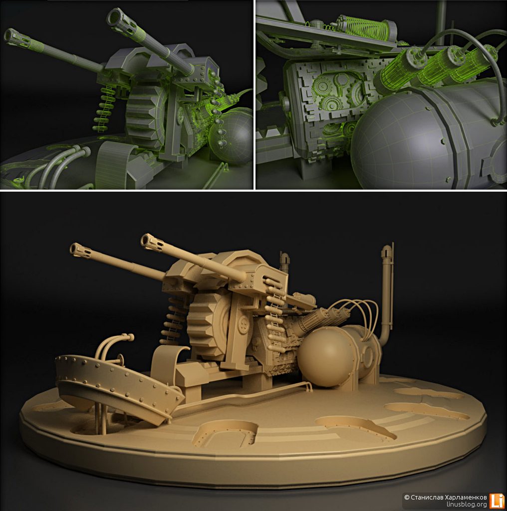 Зентиная пушка "да Винчи"