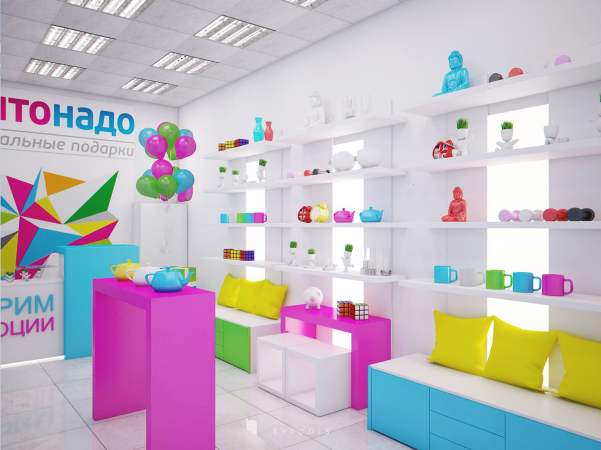 Интерьер магазина "точтонадо" 2