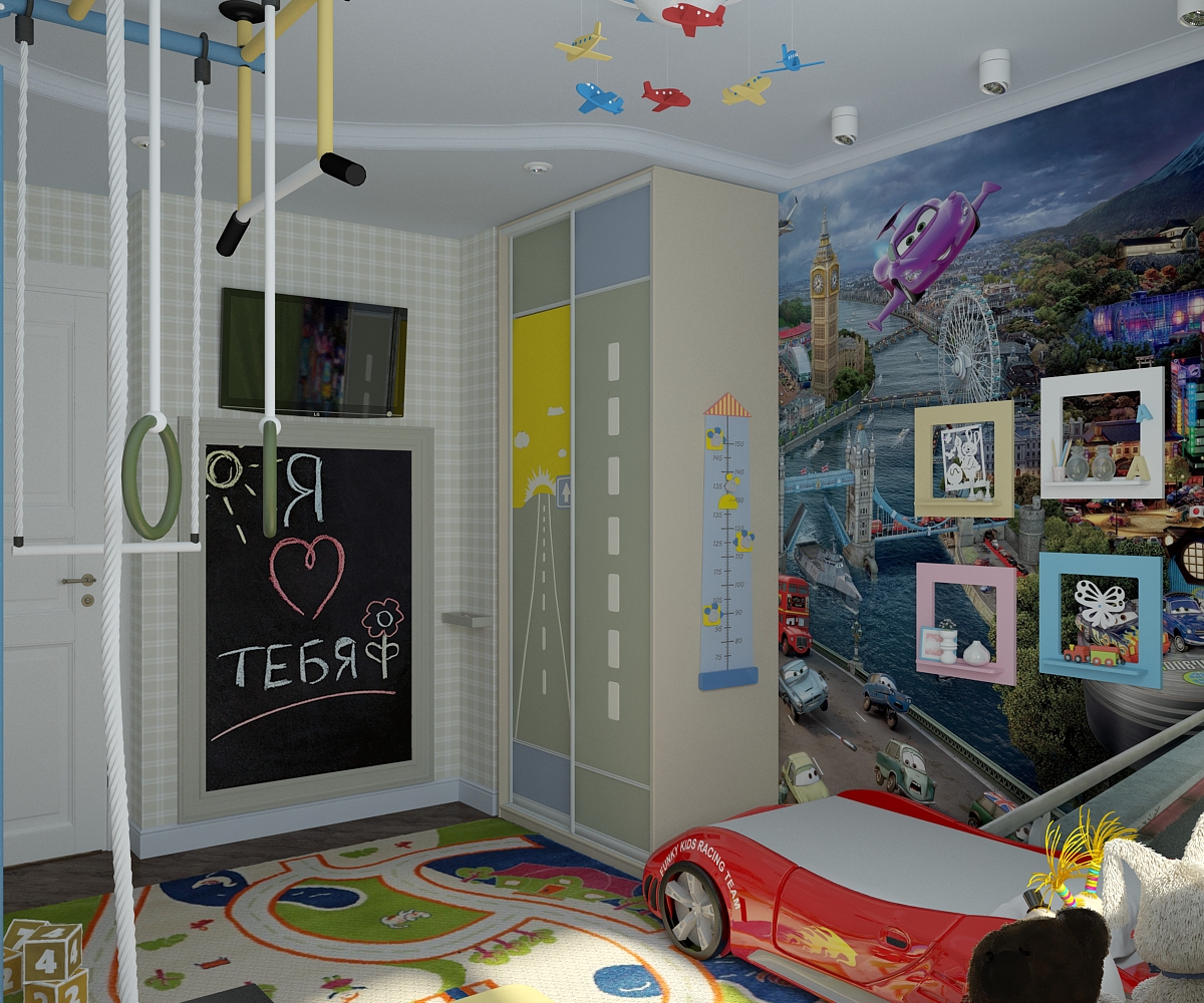 Детская комната для мальчика